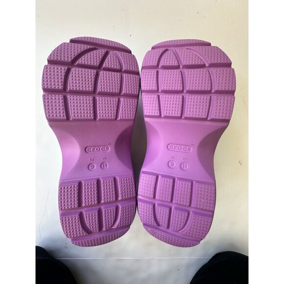 Crocs Stomp Clogs Women's Size 11 Lavender Platform Slip On Shoes NWOT - Picture 5 of 8
